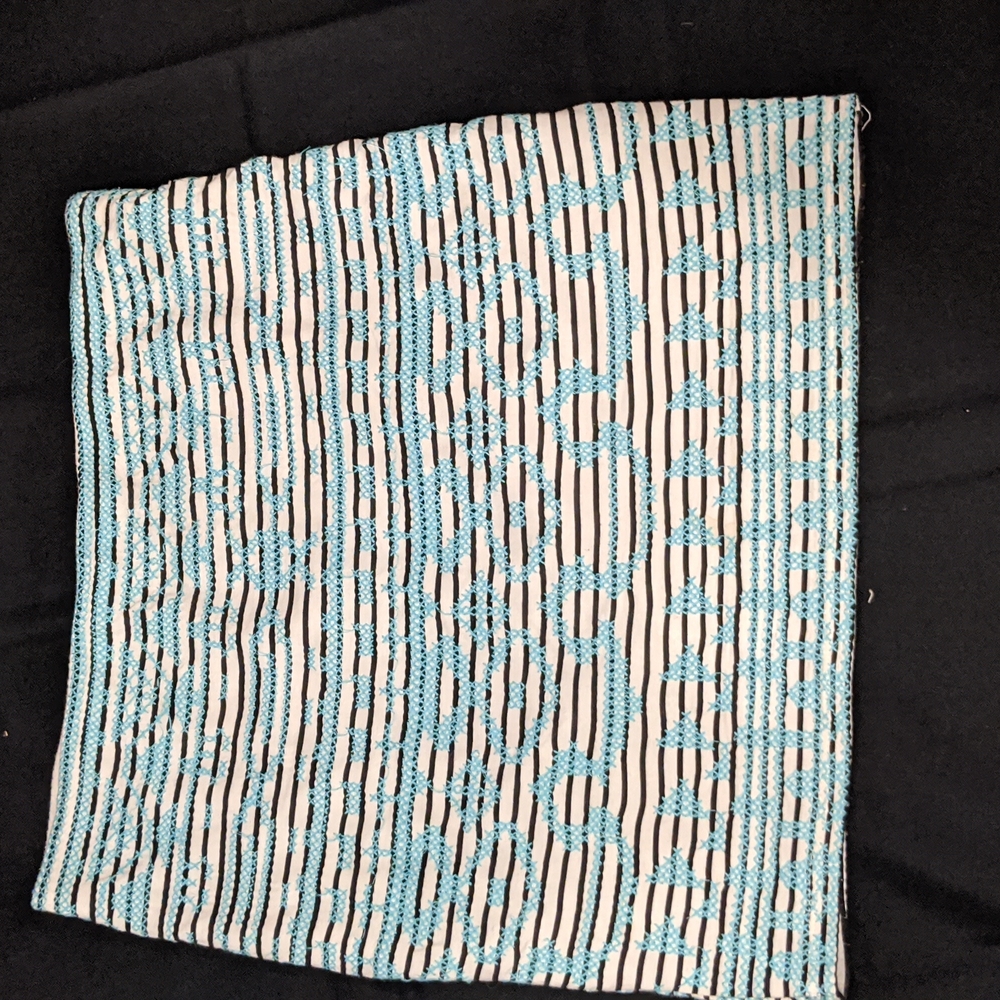 THML embroidered mini skirt